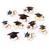 10Pcs Enamel Graduation Hat Charms Pendant for Necklaces Earrings DIY Jewelry Making Decorations Accessories Findings
