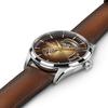 Hamilton Série Happy Mouvement Mécanique Automatique Étanche 50 Mètres Montre Homme Montre Suisse 42mm Cadran Marron Boîtier Acier Inoxydable H32705501