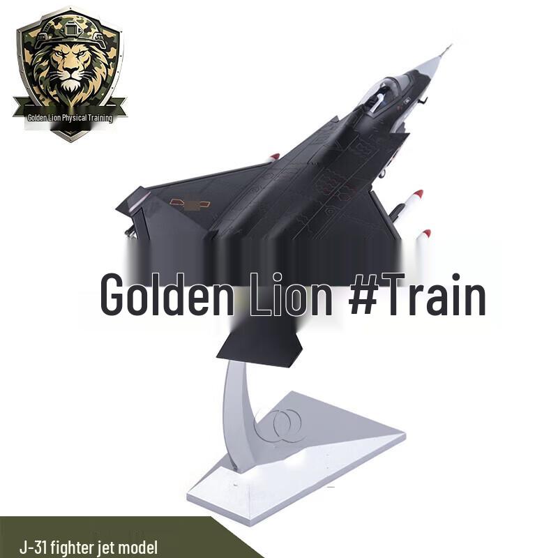 J-31 Fighter Jet Alloy Model