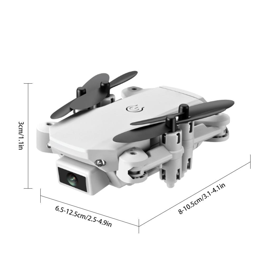 Foldable RC Way-point Flying Remote Control White Without Camera