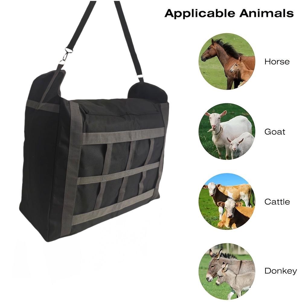Cross-Border Horse Hay Storage Bag - Wear-Resistant Oxford Cloth Dry Grass Bag for Pets