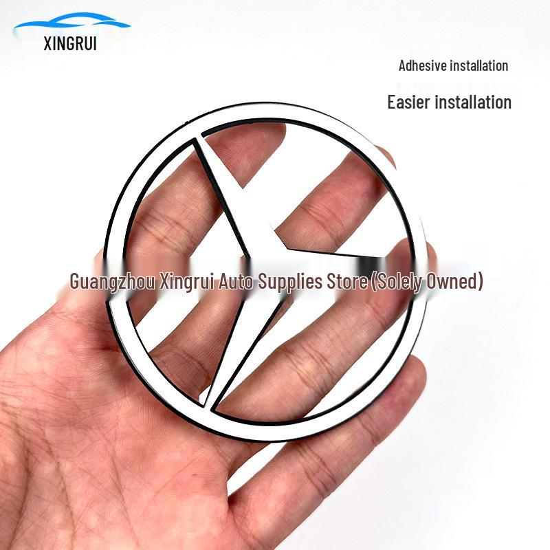 Naklejki Mercedes-Benz Klasa ABCES: 90mm i 70mm Tylny, Bagażnika, Logo Samochodowe