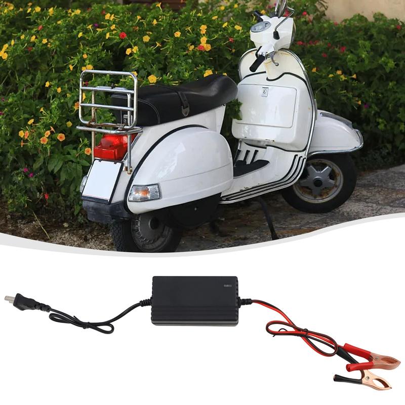 Fast Charging Car Motorcycle Battery Charger Lead-acid Batteries Charger 12V Power Charger Battery Charger Parts