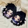 Demon Slayer Kimetsu No Yaiba Bambola di Peluche Fratelli Tsugikuni Carina Yoriichi Michikatsu Bambola di Cotone Morbida Figura Anime per Fan Regalo di Compleanno Decorazione per la Casa