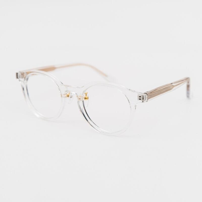 SBKA Kate-C02 Clear Horn-Rimmed Glasses