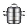ZISIZ Edelstahl Dampfgarer Topf Set