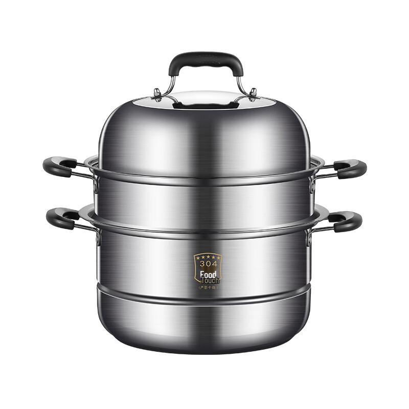 ZISIZ Edelstahl Dampfgarer Topf Set
