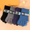 7-11Years Old Touchscreen Kids Winter Gloves Warm Baby Gloves Cute Knitted Gloves  Toddler