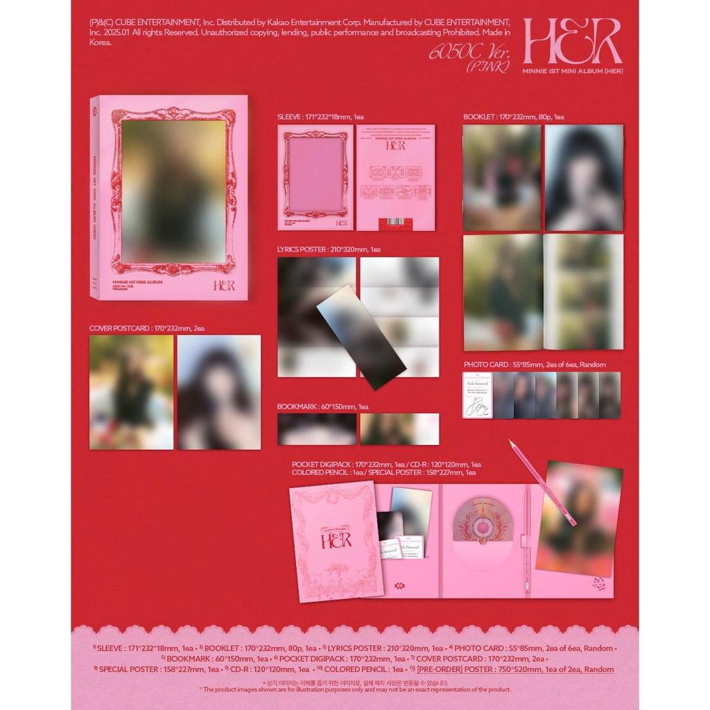 MINNIE - [HER] 1st Mini Album