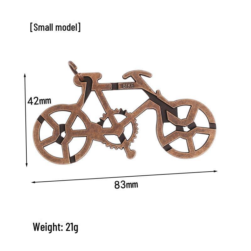 

Головоломка из цинкового сплава: Развивающий игрушечный набор Kongming Lock с девятизвенной волшебной застежкой-разблокировкой.