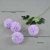4-Head Artificial Chrysanthemum Stem for Wedding and Indoor Decoration