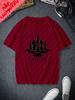 Classic Chess Fashion Printed Unisexs Tshirt Everyday Casual Street Wear Spring And Summer Unisexs Top Cotton 0 Neck Tshirt