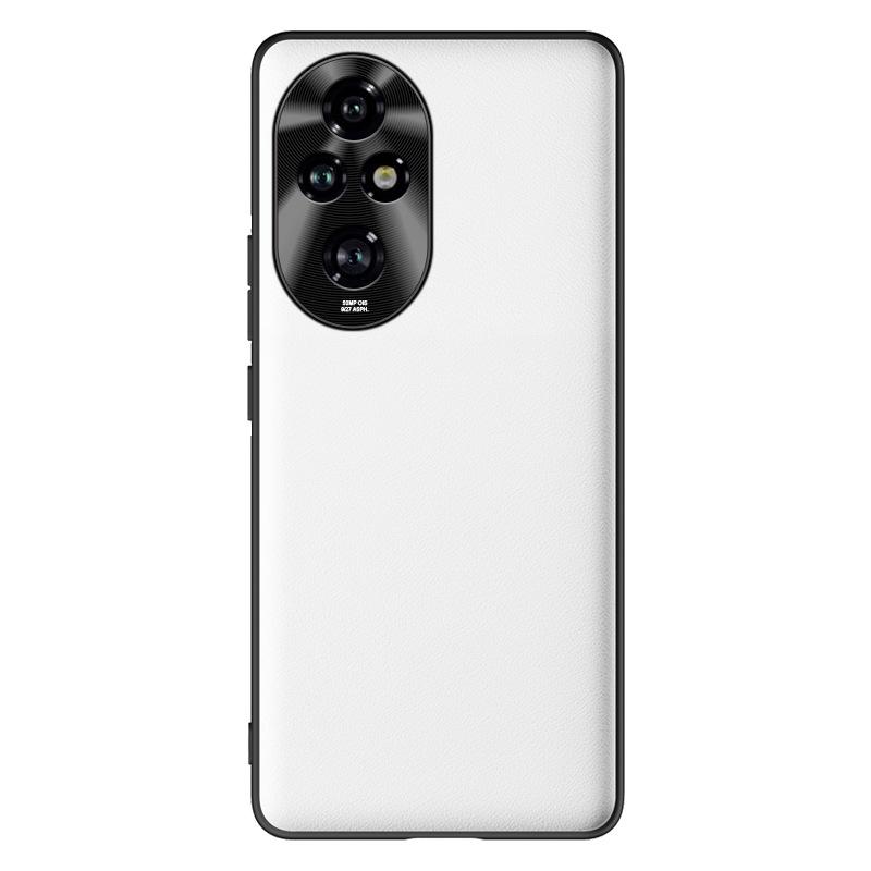 Honor 200pro Liquid Leather Case: Anti-Fall & Anti-Fouling Protection