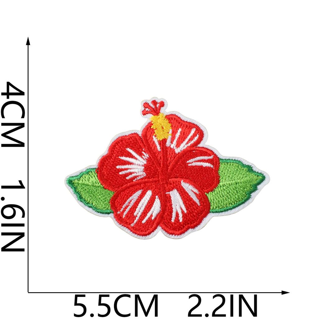Summer Ice Cream Embroidery Cloth Sticker Tide Play Diving Beach Embroidery Patch Surfboard Bag Embellishment Embroidery Label