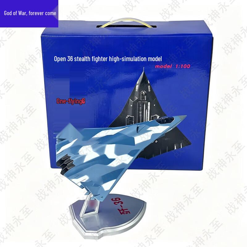 J-36 Fighter Jet Alloy Model