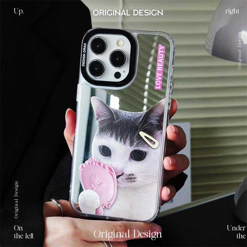 Zhitai iPhone 15 Pro/14 Pro Max 3-in-1 Mirror Case