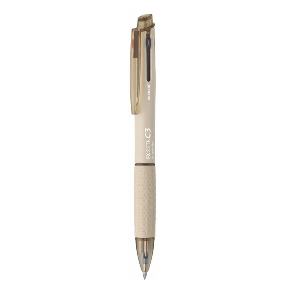 Monami Trio Color Gel Ballpoint Pen - 0.38/0.5/0.7mm