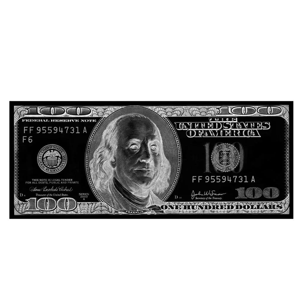 Dollar Carpet Bedroom Rug Usd Banknotes Cabinets for Living Room Bedside Area Rugs US Dollars Doormat Alfombra Habitación