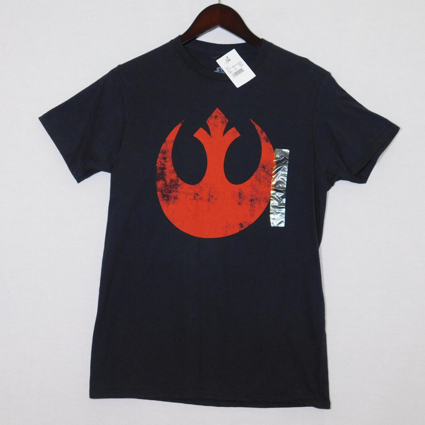 NWT STAR WARS The Rebel Alliance Logo T Shirt Mens Atheltic Fit SM Small S M