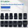 12-Piece Thickened Hex Impact Socket Set for Electric/Pneumatic Wrenches 