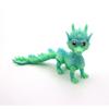 Long Haired Dragon Model Toy Home Office Dragon Action Figure 3D Printed Dragon  Garden Decoration