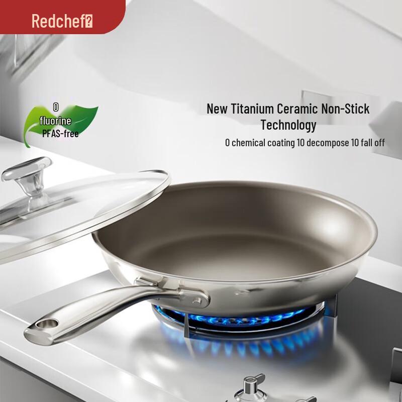 

Red Chef Titanium Ceramic Non-stick Frying Pan