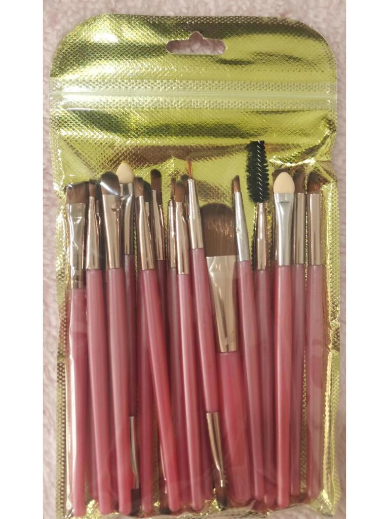 20-Piece Eye Brush Set: Eyeshadow & Foundation Brushes with 22 Colors