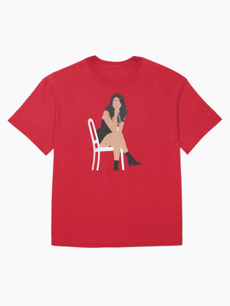 Selena Gomez Lineless Illustration Oversized T-Shirt