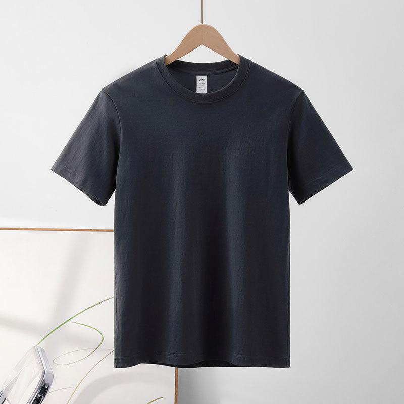 New Cotton Short-sleeved T-shirt with Round Neck Solid Color Loose Top Women's Underwear