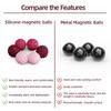New, Unique And Special Silicone Toys, Magnetic Sensory Balls, Elastic Magnetic Suction Sensory Toys, Stress,Relieving Magnetic Balls