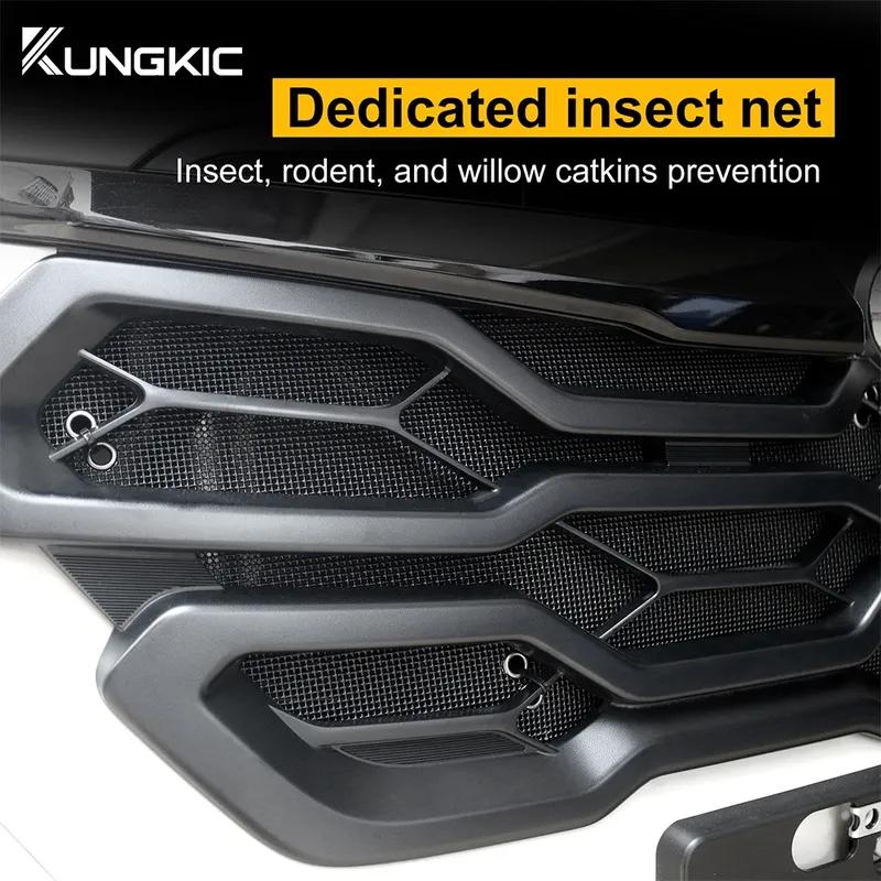 For  2024 2025 Subaru Crosstrek Front Grill Guard Grille erts Mesh Air Inlet Vent Cover Bumper Grid Filter Accessories