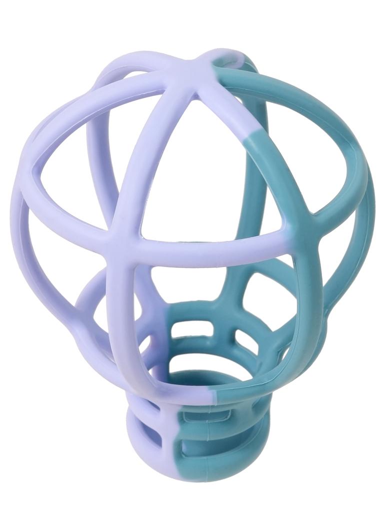 Color Kids 1PCS Baby Silicone Teething Ball Toy Cartoon Shape BPA Free Chewable Molar Teether Soft Sensory Toy for Infants