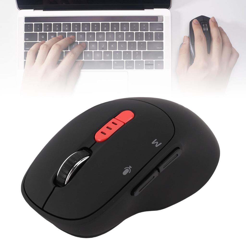 AI Voice Mouse for GPT 6 in 1 Voice Typing Translation Quiet Ergonomic Rechargeable   Wireless Computer Mouse for Desktop PC