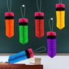 Paper Back To School Pencil Pendant Colorful Paper Pencil Ornaments Crayon Decor  School Event