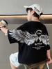 Children's clothing, boys' short sleeved T-shirt, summer clothing, 2026 new item, mid size children's summer half sleeved boys' top