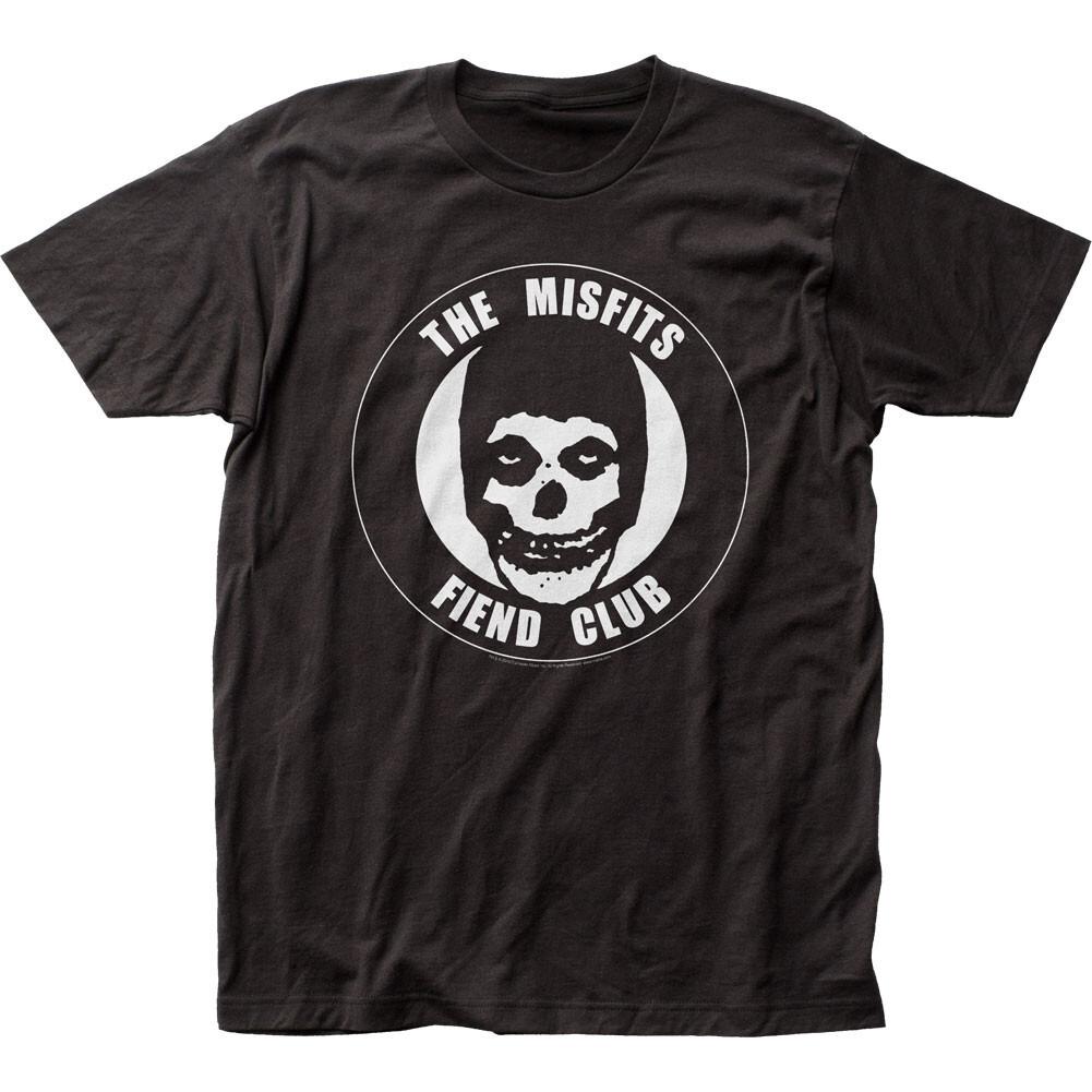 26 The Misfits Fiend Club Mens T Shirt Rock N Roll Music Punk Classic Tee New Black Unisex T-Shirt M