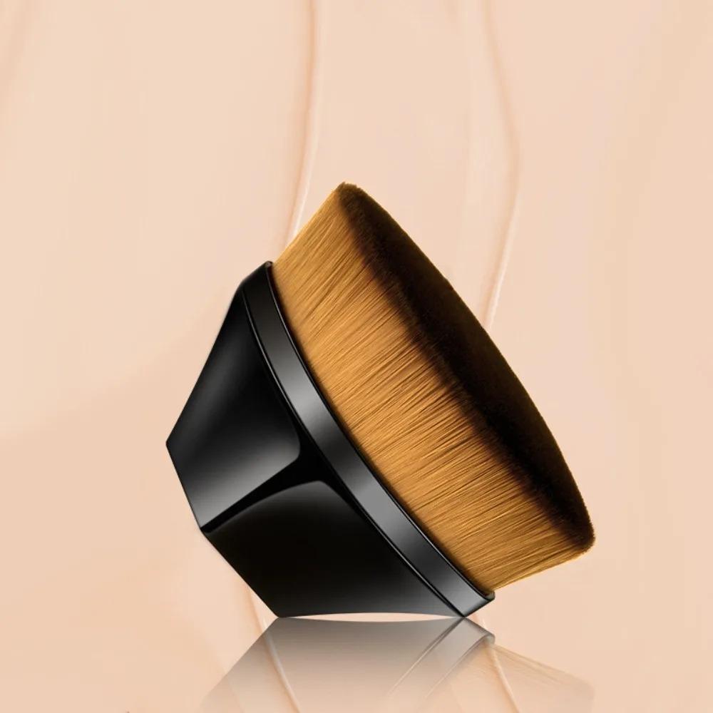 Pinceau de Maquillage en Fibre Magique Haute Densité Doux Sans Trace Portable pour Filles Fond de Teint Liquide BB Crème Outil de Beauté