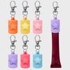 1 Stück Silikon Lipgloss Schlüsselanhänger Kappen für Frauen Reise Bequem Schönheitsprodukt Zubehör Reise Make-up Werkzeug Zubehör