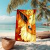 Pokémon beach towel Outdoor camping Beach towel for vacation swim Outdoor pool Absorbent bath towel