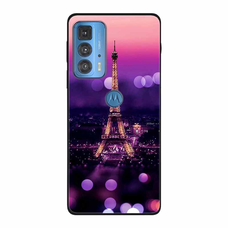 Dla Motorola Moto Edge 20 Pro Lite 5G Case odporny na wstrząsy miękki silikon TPU tylna pokrywa dla Moto Edge20 Fusion Pro etui na telefony śliczne