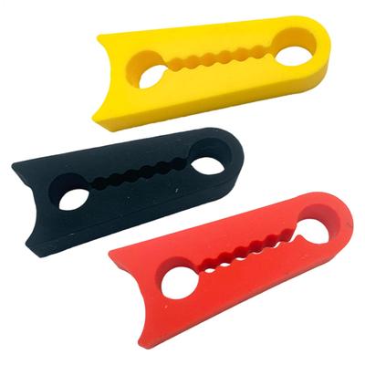 4pc Automobile Door Damper Easy Installation Silicone Damper Cushion Car Door Shock-Absorbing Pad For Vehicles RV Truck Trailer