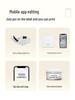 2P80 Portable Bluetooth Label Printer: Handheld, Self-Adhesive, Transparent Stickers