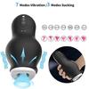 Insert Half Artificial Pussy 10 Modes Sex Mans Penianano Suction Vibrator For Mens Adults Toys Masturbating