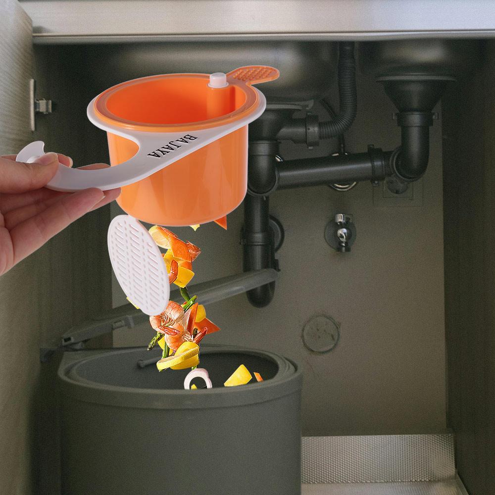 Versatile Design Hanging Filter Basket Separate Grid Racks Kitchen Sink Strainer  Dishwasher Safe