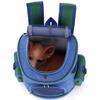 Pet Bag Top Roller Blinds Double Zipper Side Pocket Pet Carrier Backpack Outdoor