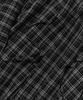 Cargo Bros For Woman Asymmetrical Frill Check Long Skirt (Black)