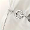 Stylish Women's Punk Moon & Sun Waist Chain Belt - Elegant Boho Alloy Body Jewelry with Crescent Moon & Star Charms, Perfect for Parties, Vacations &