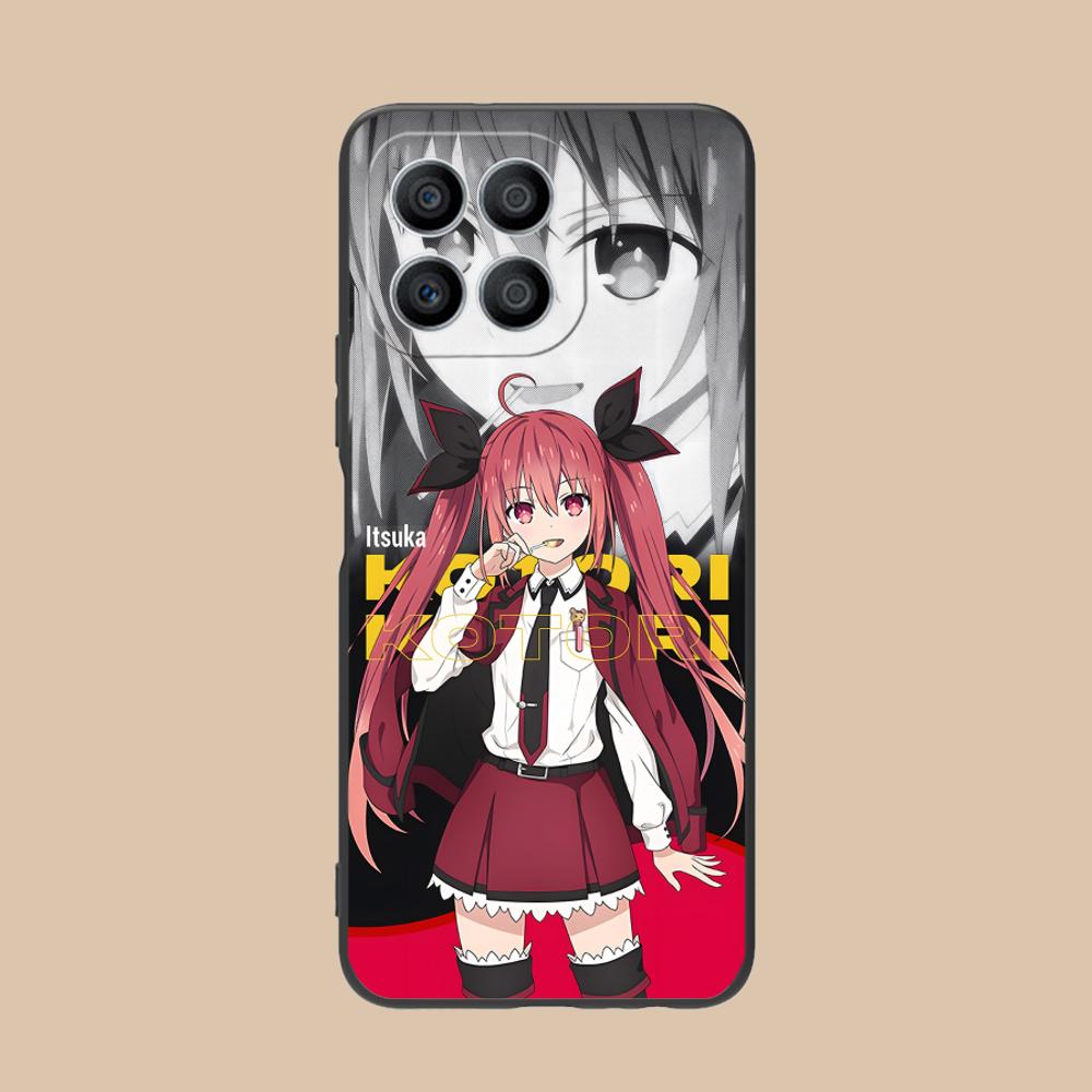 Date a Live Kotori Itsuka TPU Mobile Phone Case for Honor 90 80 70 60 50 30 20 10 9 8 7 Pro S SE Lite 5G Colorful Printing Cover