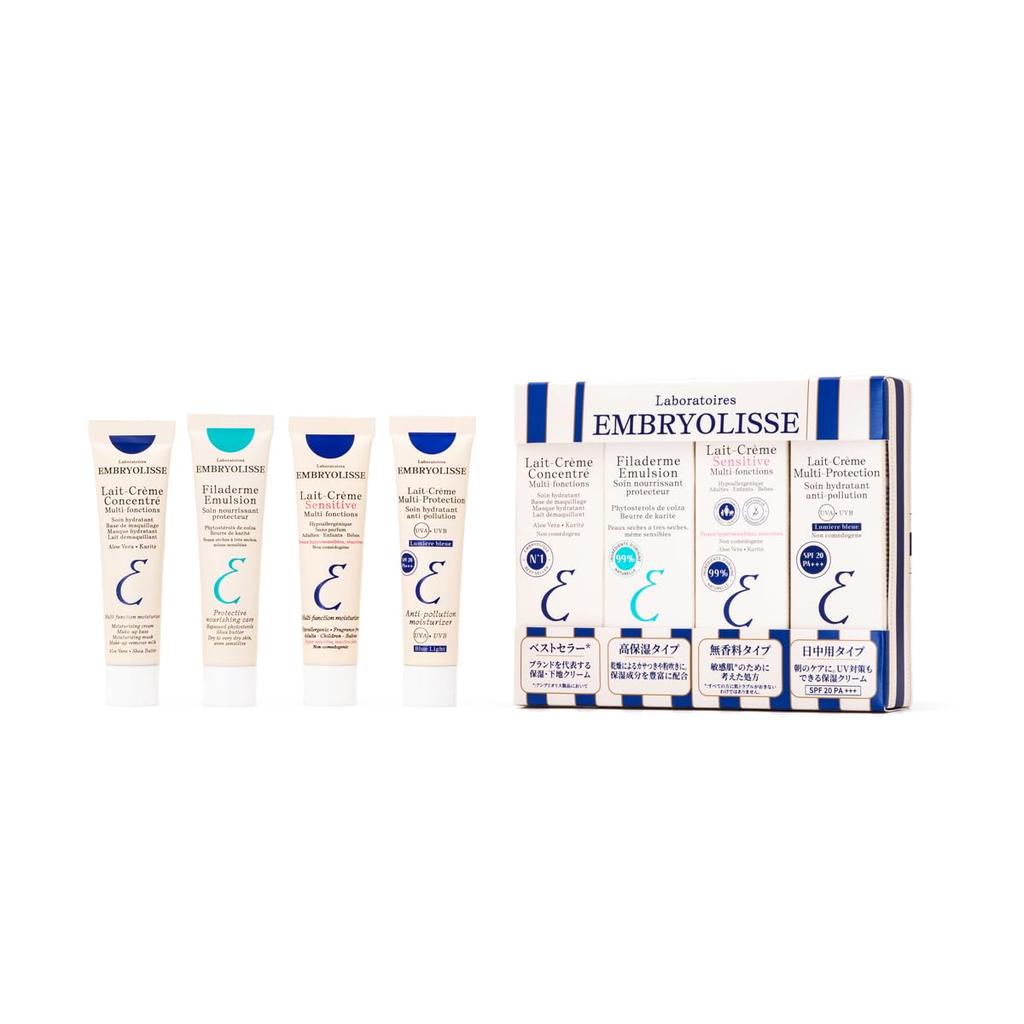 Authentic Embryolisse Cream Collection Gift Perfect for Christmas and Glowing Makeup Trial Set, Holidays. Moisturizing, Skin, Skincare, Sunscreen,