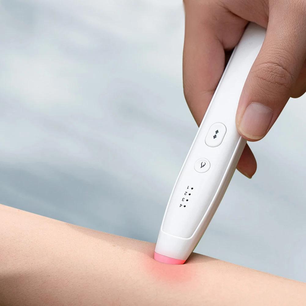 Portable Mosquito Insect Bite Relieve Itching Pen Rechargeable Natural Bug Insect Bite Itch Relief Heat Pen for Adult Children